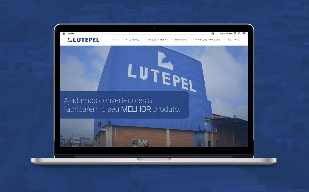 Conheça nosso novo site - Lutepel